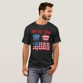 T-shirt American Flag 4th Of July Squad 4th Of July (Devant entier)
