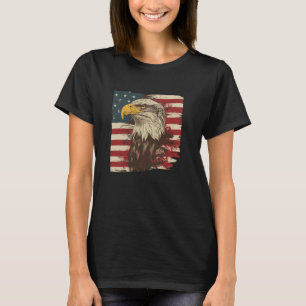 T-shirt American Flag and Eagle, American Eagle