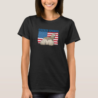 T-shirt American Flag Cocker Spaniel