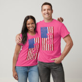 T-shirt American Flag Disk Golf (Unisexe)