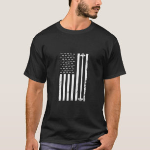 T-shirt American Flag Fitness And Gym Weightlifting 2025