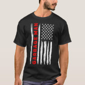 T-shirt American Flag Garbage Man US Flag (Devant)