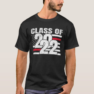 T-shirt American Flag Graduation Senior Class Of 2022 22