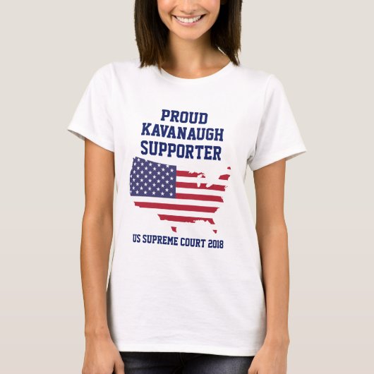 T-shirt AMERICAN FLAG Juge Brett Kavanaugh SCOTUS (Devant)