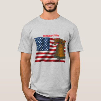 T-shirt American Flag & Liberty Bell Independence Day URM