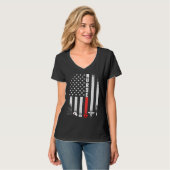 T-shirt American Flag Nurse Day  Idea (Devant entier)