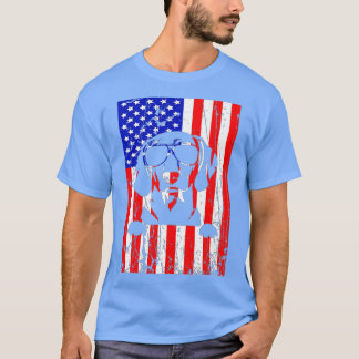 T-shirt American Flag Patriotic Labrador Retriever Owner 4
