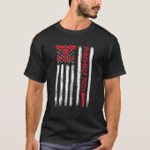 T-shirt American Flag Pharmacy Technician CPhT Tech Pharma (Devant)