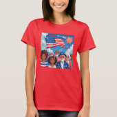 T-shirt American Flame (Devant)