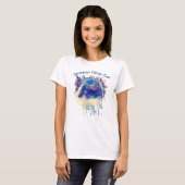 T-shirt American Fuzzy Lop "Head of the Fancy" dame's Tee (Devant entier)