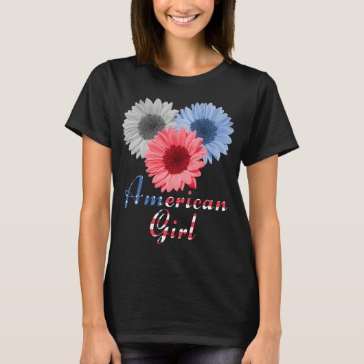 T-shirt American Girl (Devant)