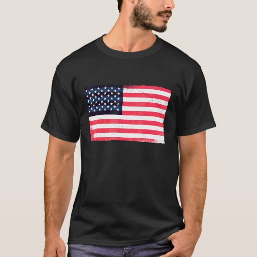 T-shirt American Graphic Independence Day 1 (Devant)
