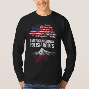 T-shirt American Grosse avec des racines polonaises - Polo