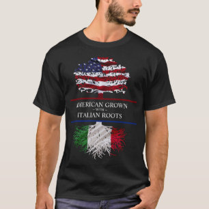 T-shirt American Grosse avec racines italiennes