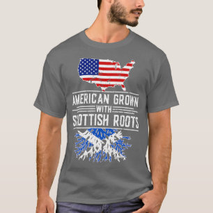T-shirt American Grotish Roots Pride Scotland
