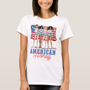 T-shirt American Honey Tee par Amy Lee Illustration