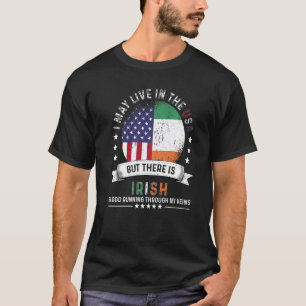 T-shirt American Irish Home aux Etats-Unis Patriot America