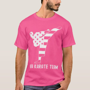 T-shirt American Karate Shirt - Équipe des États-Unis de k