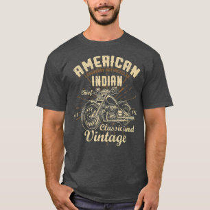 T-shirt American Legendaire Motorcycles Chef indien