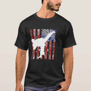 T-shirt American Martial Arts Karate Taekwondo Way Tkd