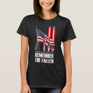 T-shirt American Memorial Day (Jour commémoratif américain