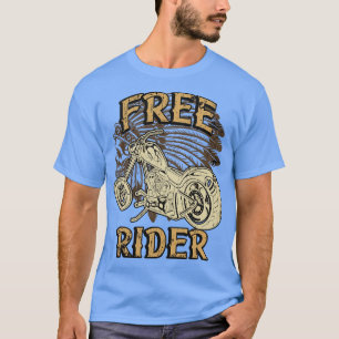 T-shirt American Motorcycle Spirit Native Biker