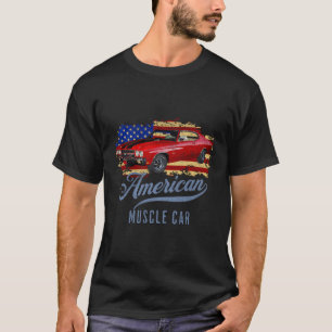 T-shirt American Muscle Car Hommes Femmes Adultes Ados Enf