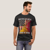 T-shirt American par Birth Sicilian par sang (Devant entier)