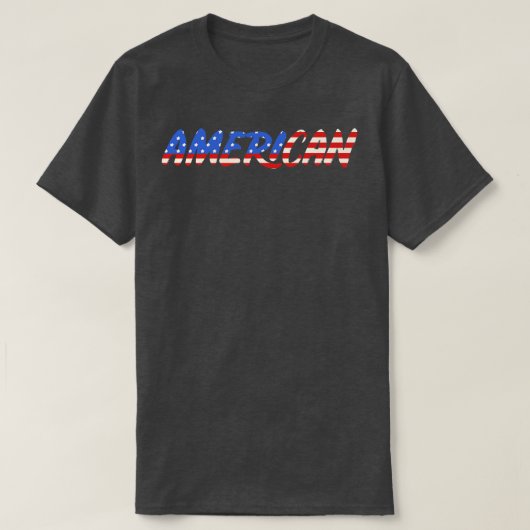 T-shirt American par Tobe Fonseca (Design devant)