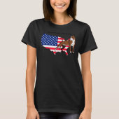 T-shirt American Pit Bull. (Devant)