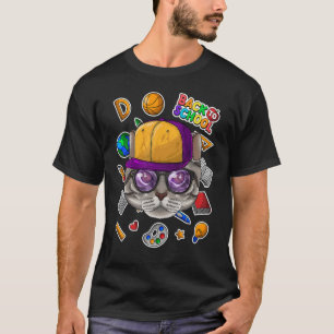 T-shirt American Shorthair Retour à l'école Premier Jour D