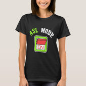 T-shirt American Sign Language ASL Im Sourde Sensibilisati (Devant)