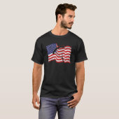 T-shirt American Skydiver Parachutist Skydive Parachute Ju (Devant entier)