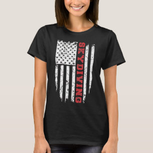 T-shirt American Sport Skydiving Usa Skydiving