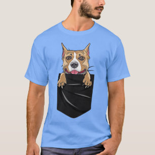 T-shirt American Staffordshire Terrier amour