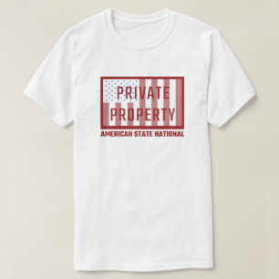 T-shirt American State National - PROPRIÉTÉ PRIVÉE
