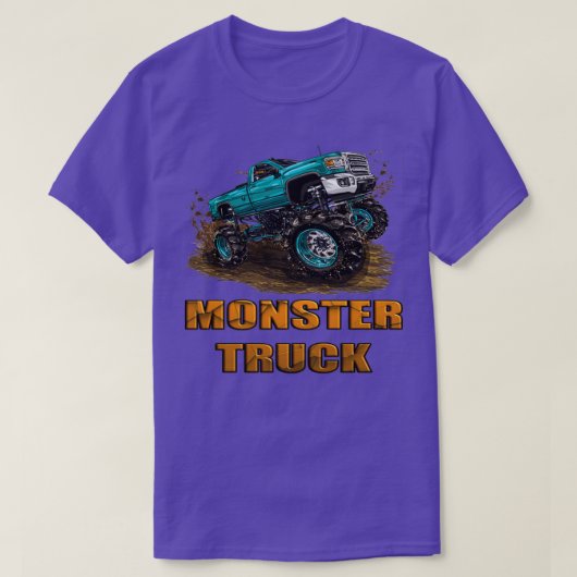 T-shirt American Super Sport Super Auto Gasser Monster Tru (Design devant)