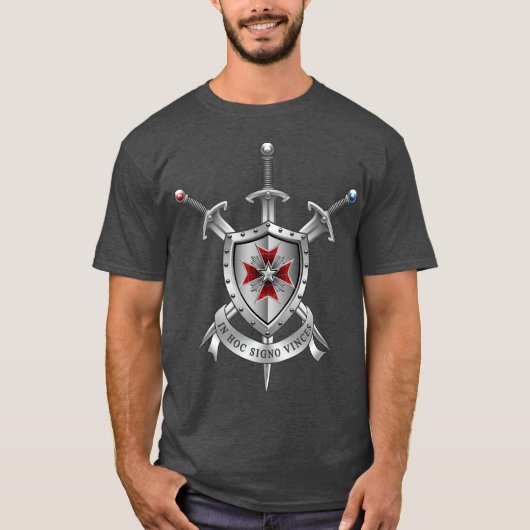 T-shirt American Templar Warrior 2 (Devant)