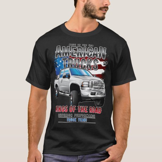 T-shirt American Trucks Ford gay (Devant)