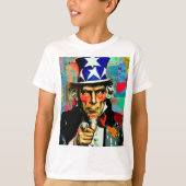 T-shirt American Uncle Sam (Devant)