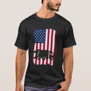 T-shirt American USA Drapeau Patriotique Hommes Femmes Gar