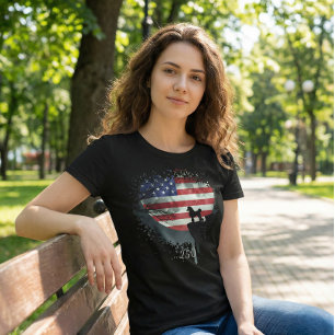 T-shirt American Watchdog - Caniche