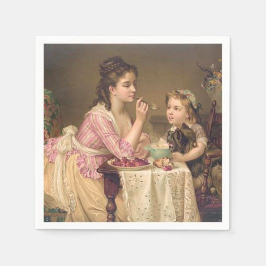 T-SHIRT Americana Ontbijt Servet (Voorkant)