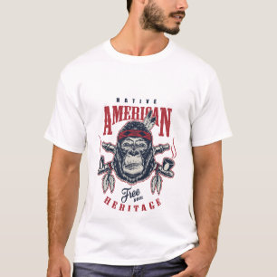 T-shirt amérindien