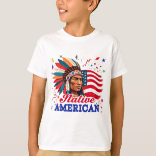 T-shirt Amérindien