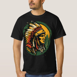 T-shirt Amérindien