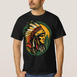 T-shirt Amérindien
