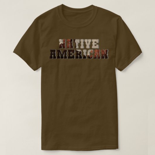 T-shirt Amérindien (Design devant)