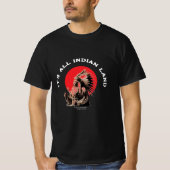 T-shirt amérindien All Indian Land (Devant)