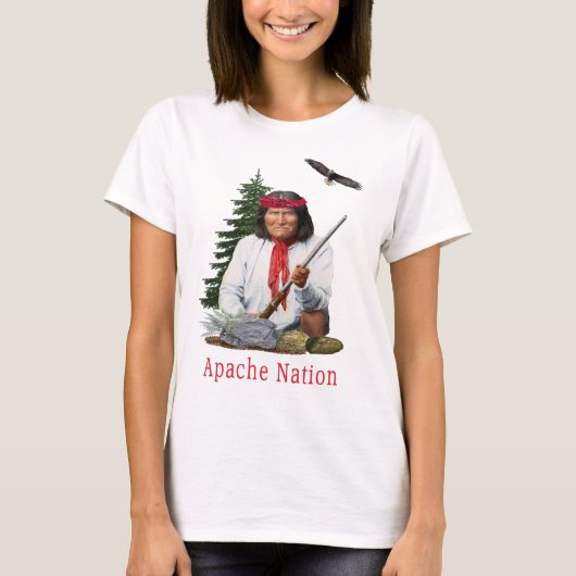 T-shirt Amérindien apache (Devant)